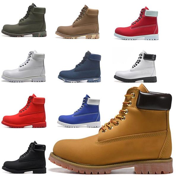 

tbl tim boots black yellow high mens designer camouflage leather winter snow boot land men women tbl waterproof with fur ke244v