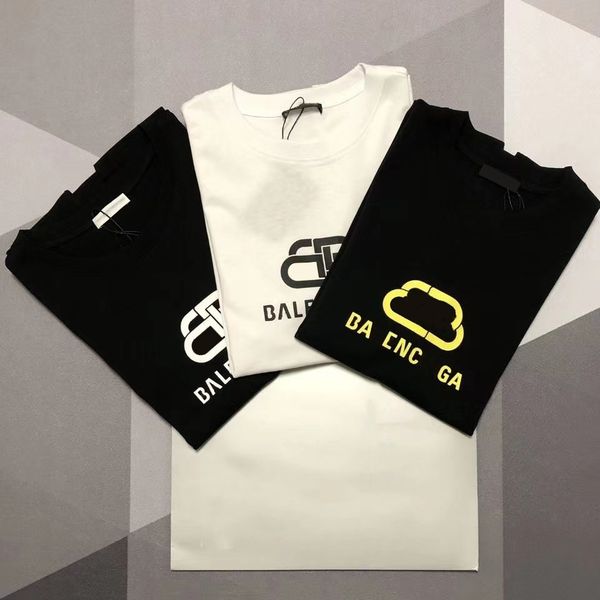 

luxury mens designer t-shirt black red letter printed shirts short sleeve fashion brand designer tees asian size s-6xl 077, White;black