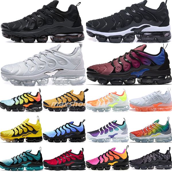 

tn plus mercurial kpu running shoes mens women original rainbow sneakers chaussures homme femme zapatos sports trainers shoe eur40-46 m8