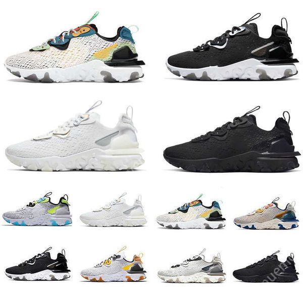 

react vision element 87 55 running shoes black iridescent white vast grey honeycomb worldwide schematic tour sail 55s 87s men women trainers