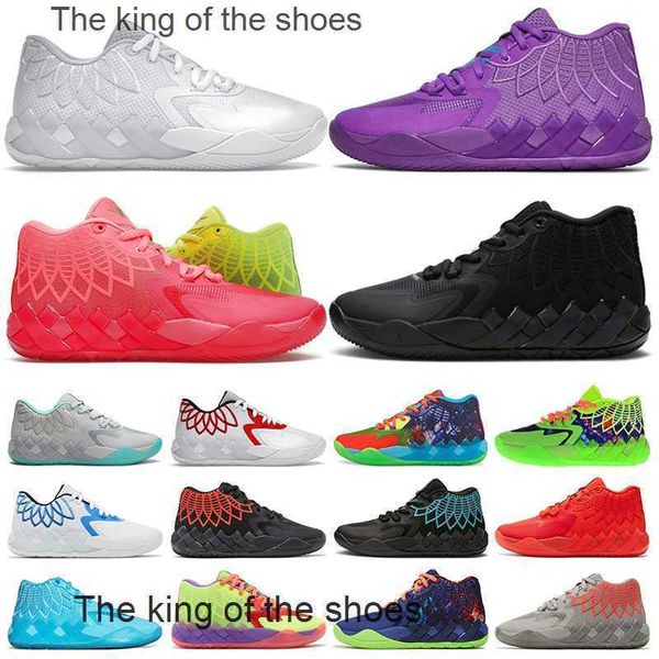 

lamelo ball shoe mb 01 rick and morty designer casual mens womens buzz city queen city rock ridge red black blast not from here fashion