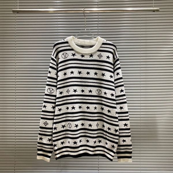 

22ss mens sweaters luxury womens sweater designer classic full letter hoodie long sleeve quality leisure multicolor winter clothes, White;black