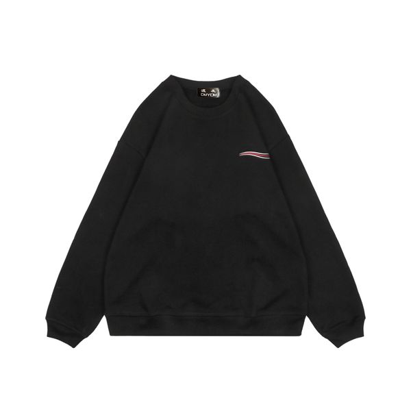 

duyou black vintage embroidery paris hoodies luxury designer men hoody women sweatshirts combed cotton print sueter hombre heather pullover