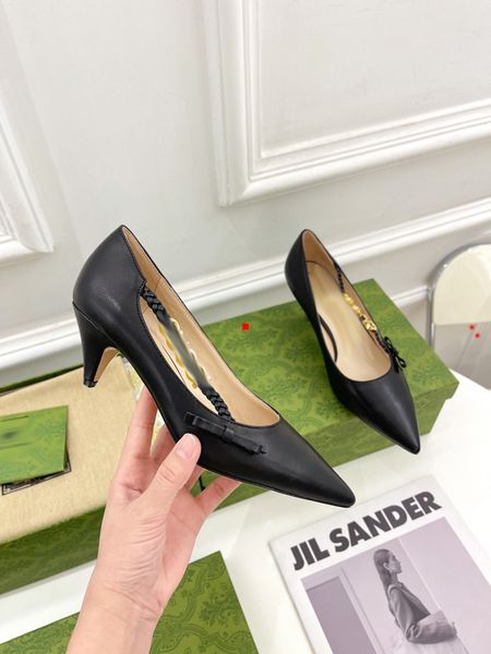 

2023 fashion designer women shoes high heels sandals scarpe firmate chaussures womens designers heel sandale with box size 35-40 -k074, Black