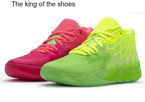 

buy genuine lamelo ball mb1 men basketball shoes kids women for sale 2022 rick and morty grade school sport shoe trainner