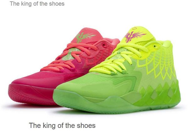 

lamelo ball mb1 rick morty men basketball shoes sneakers for sale queen city black red grey sport shoe trainner sneakers