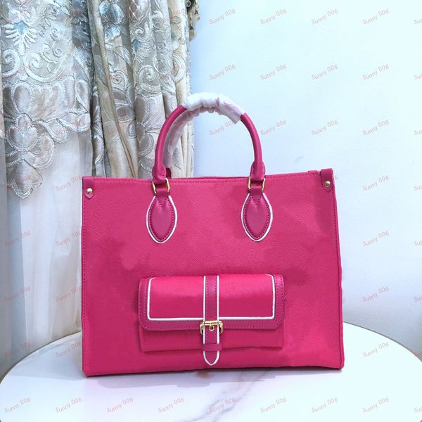 

the tote bag luxury totes women handbag classic multi color high-capacity star flower pattern designer two handed handle bag