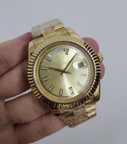 

2023 business mechanical watches 40mm stainless steel u1 ceramic sapphire glass 5 atm waterproof super luminous business men's watch, Slivery;brown