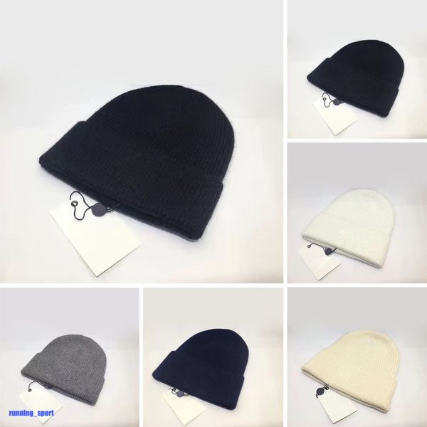 

mens winter cap beanie brand warm caps beanies 2023 european american women hats double-layer folded knit womens woolen hat, Yellow