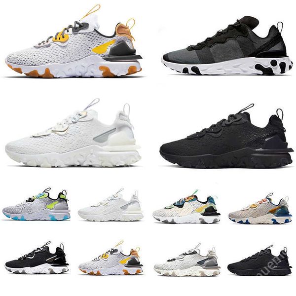 

react vision element 87 55 running shoes black iridescent white vast grey honeycomb worldwide schematic tour sail 55s 87s mens women32