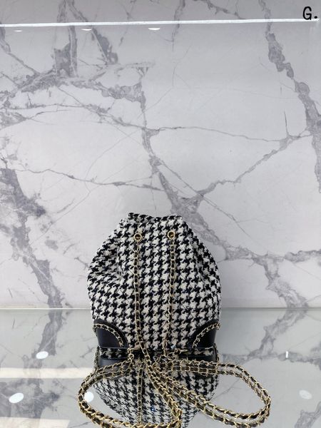 

luxurys designers bags woman fashion wool bucket shoulder bag