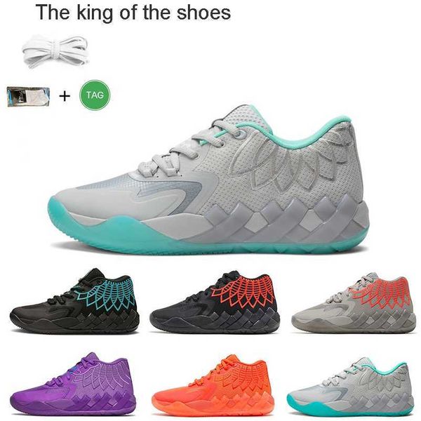 

designer lamelo ball mb.01 mens basketball shoes rick and morty queen city not from here black blast lo ufo men trainers sports sneakers