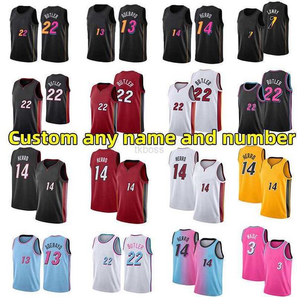

basketball jerseys college basketball wears 2023 jimmy butler tyler herro dwyane wade victor oladipo bam ado kyle lowry strus udonis haslem, Black