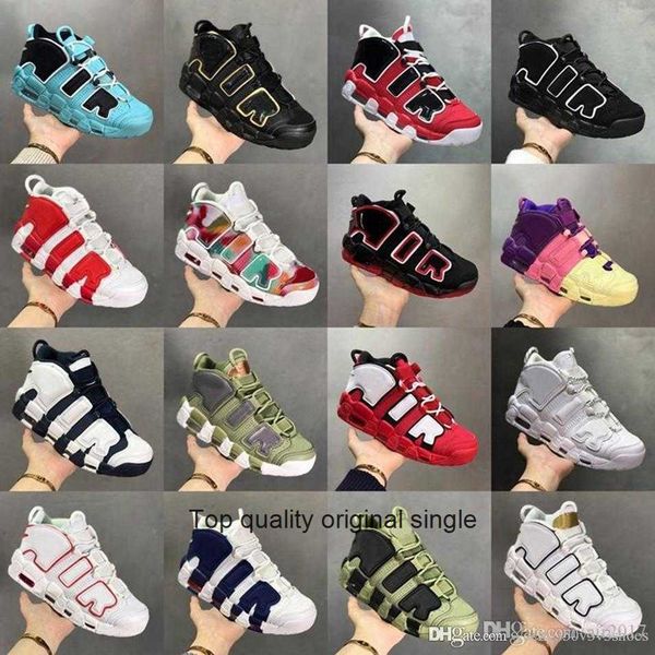 

more uptempos scottie pippen women mens basketball shoes black varsity red white camo trainers bulls hoops pack split unc