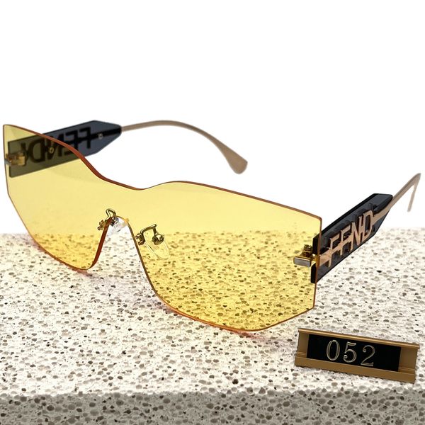 

2024 Fashion Designer Sunglasses Classic Eyeglasses Goggle Outdoor Beach Sun Glasses For Man Woman 7 Colors Optional FEN Signature