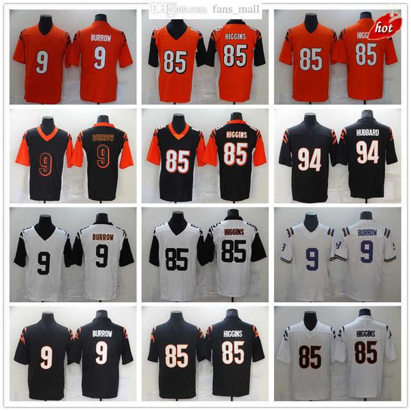 

football cincinnati''bengals''new jerseys tee higgins sam hubbard joe burrow jersey''nfl 2023, Black;red