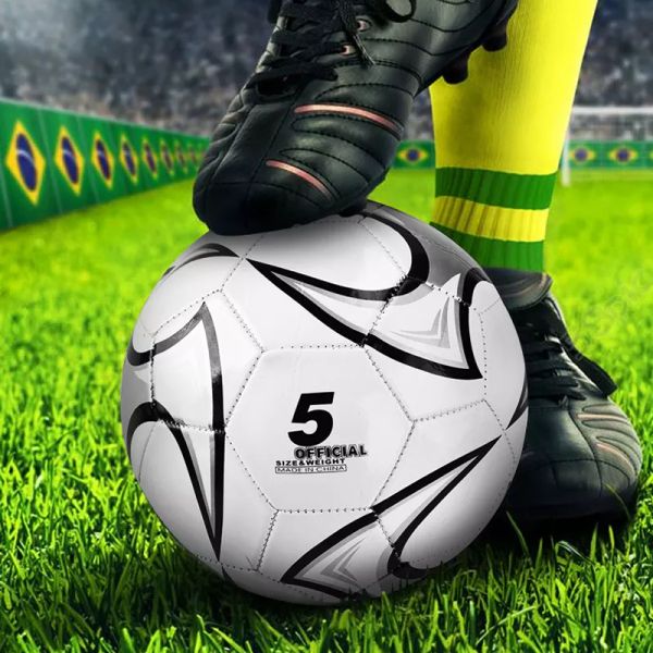 

custom football leather training picture logo soccer ball custom color