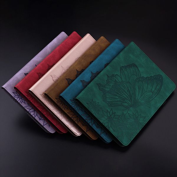 

butterfly pu leather ipad cases smart sleep wake up tablet cover for ipad min 1 2 3 4 5 6 9.7 10.2 10.5 10.9 11 air 2 3 4