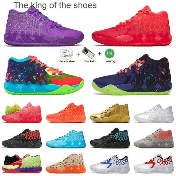 

2022 lamelo ball 1 mb.01 basketball shoes men sneakers galaxy black blast buzz city lo ufo not from here queen city rick and morty rock