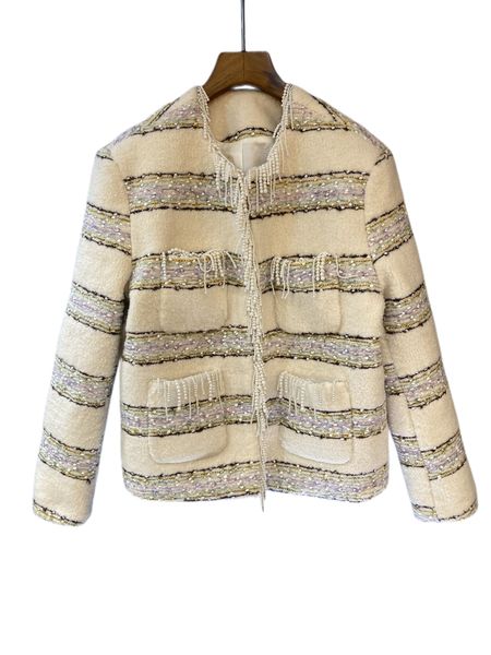

women's outerwear & coatsround neck simple and elegant women's style, Black;brown