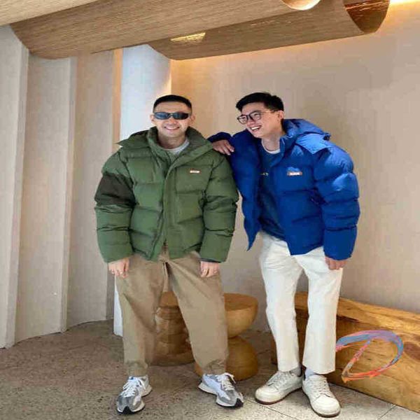 

new winter aedrerror hooded ski grey duck thicken jacket men women army green blue warm jacket fashion coat 9od6, Black;brown