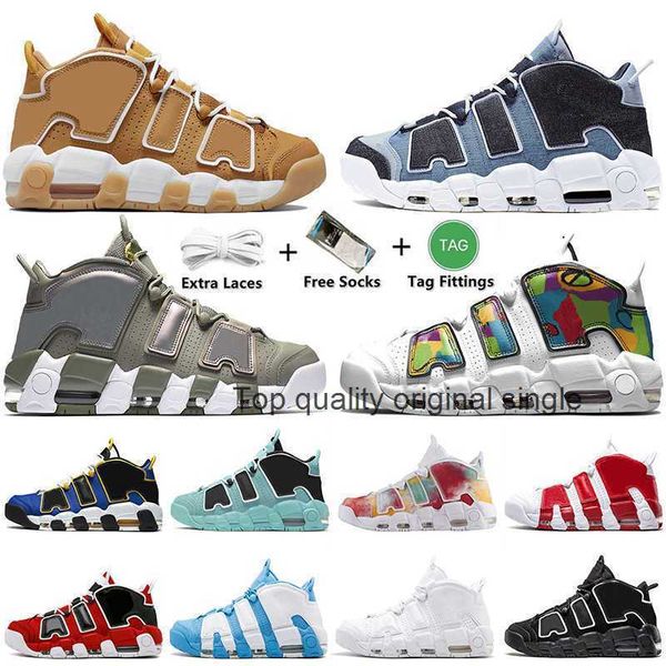 

designer uptempos scottie basketball shoes authentic for mens womens pippens white aqua gum black obsidian gym red atlanta peace love sports