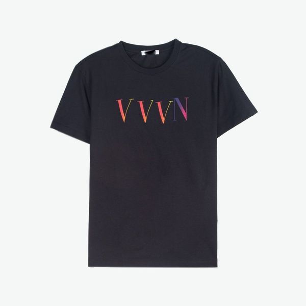 

men's t-shirts designer t shirt womens short sleeve t shirts round neck letter tees printed t-shirt #15, White;black