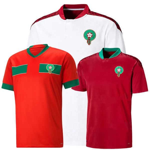 

2021 2022 2023 morocco soccer jerseys hakimi mazraoui boufal saiss belhanda boufal ziyech aboukhlal nesyri national team 22 23 football men, Black;yellow