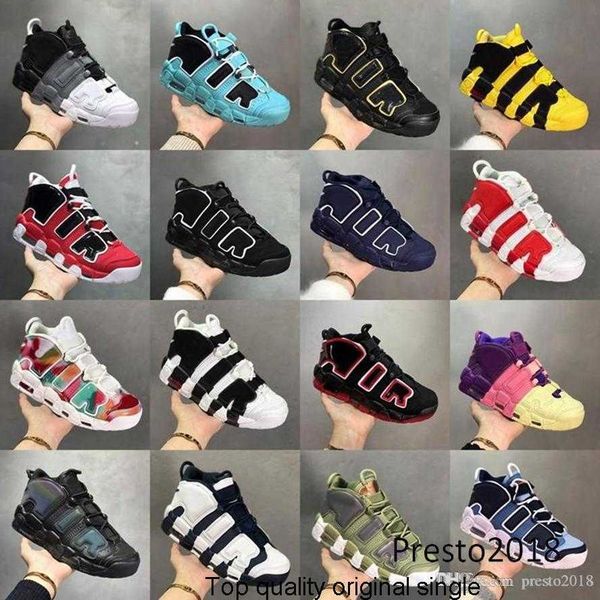 

wholesale uptempos scottie pippen mens womens basketball shoes rosewell raygun black university blue unc bulls hoops pack white varsity red