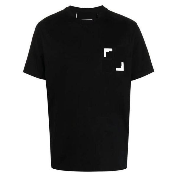 

men's t-shirts designer t shirt womens short sleeve t shirts round neck letter tees printed t-shirt #12, White;black
