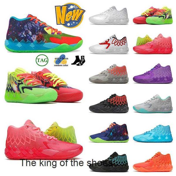

ing selling lamelo ball mb.01 basketball shoes buzz city black blast white red rick and morty purple cat galaxy womens mens sneakers