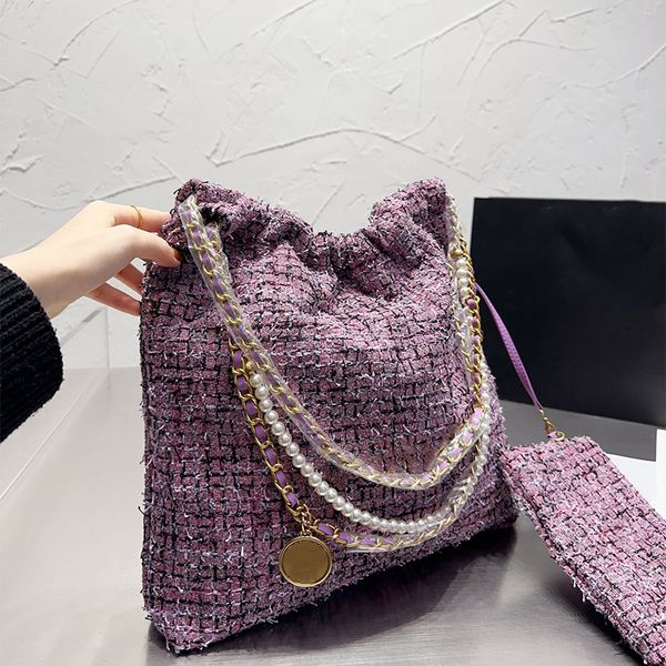 

luxury designer bags women handbags fashion straps coin purse chain shoulder tote bag felt shopping purses crossbody sacoche underarm handba