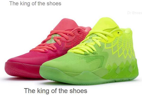 

buy genuine lamelo ball mb1 men basketball shoes kids women for sale 2022 rick and morty grade school sport shoe trainner