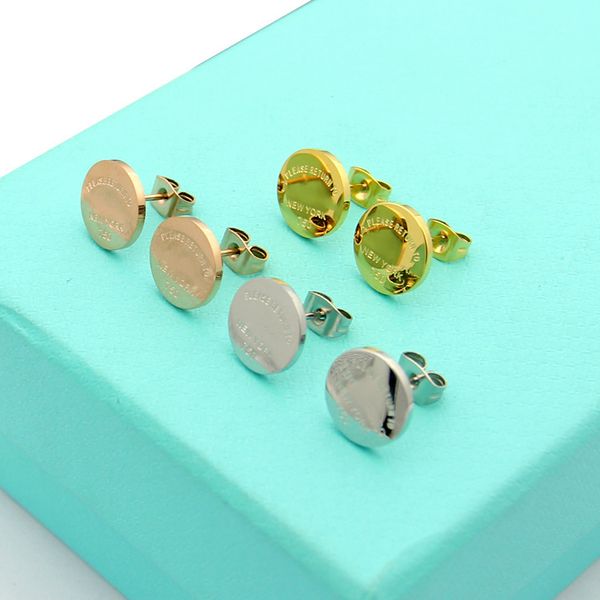 

womens ring drilling earrings & bracelet designer jewelry studs gold/silvery/rose full brand as wedding christmas gift, Silver
