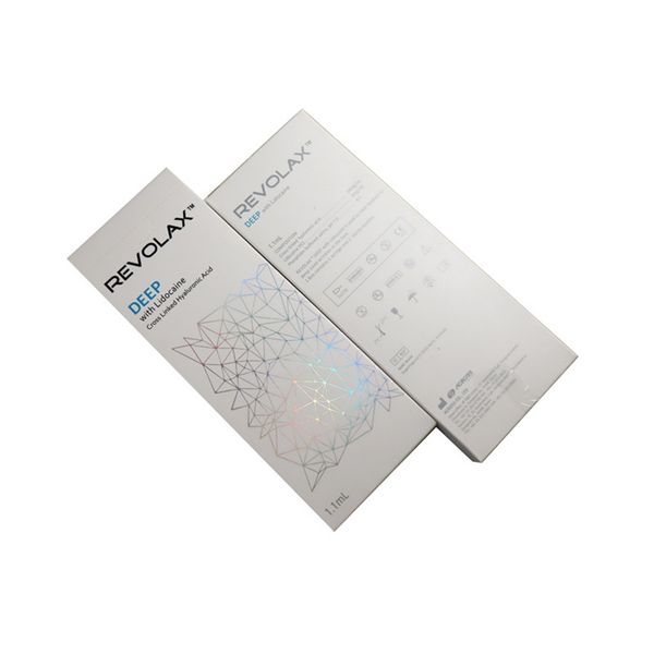 

beauty items revolax fine deep sub-q ultra plus xc 3 dermal filler 2 syringes x 1.0ml