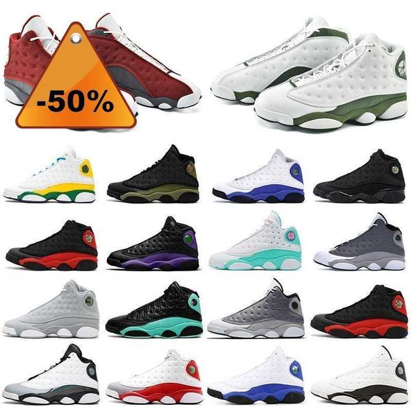 

high shoes 2022 flint jumpman 13 13s men basketball shoes reverse he got game cap and gown bred retro court purple carmelo anthony jumpmans, Black