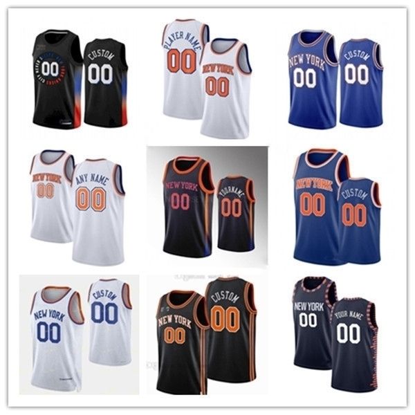 

women men youth new york''knicks''custom 4 derrick rose 13 evan fournier 30 julius randle 11 jalen brunson 9 rj barrett, Black;red