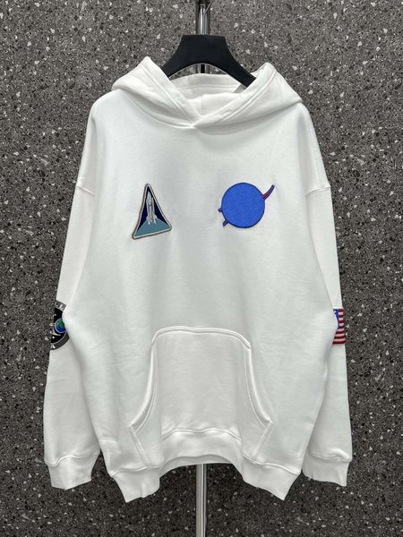 

men's plus size hoodies & sweatshirts round neck embroidered and printed polar style summer wear with street pure cotton q1q, Black;brown