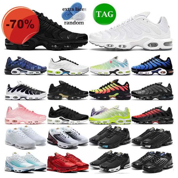 

tn plus 3 running shoes sneakers trainers triple white black laser blue volt glow outdoor sports tn mens women oreo womens breathable eur