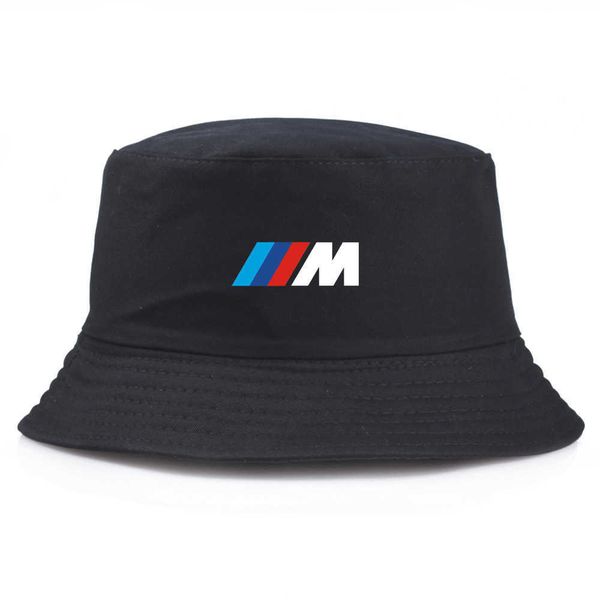 

stingy brim racing letter panama caps car activity cotton print flat bucket fashion fisherman outdoor casual basin hats 1209, Blue;gray