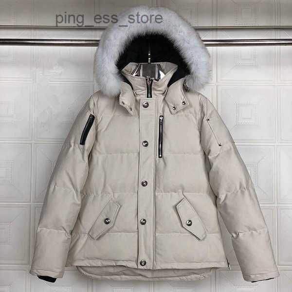 

moose 22ss mens moose down jacket outwear outdoor man winter coat parkas usa warm clothings s-xxl winter jacket 11, Black