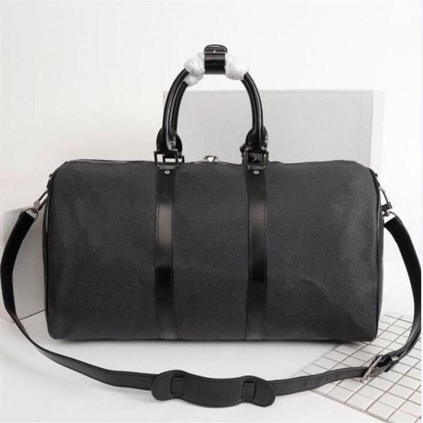 

women leather luggage bag man handbags men business travel shoulder bags duffel bag tote 55cm202c