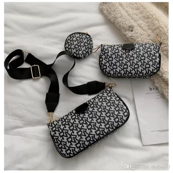 

pink sugao designer luxury handbags purse shoulder bag women crossbody bag 3pcs/set