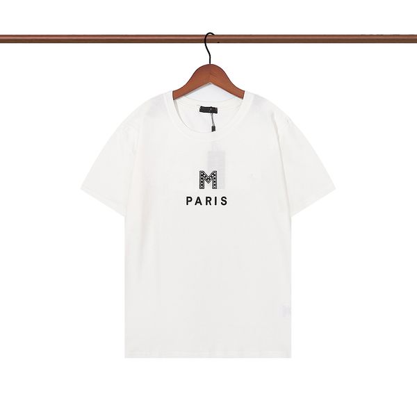 

mens t-shirts short summer fashion casual letter designers crew neck t-shirt, White;black