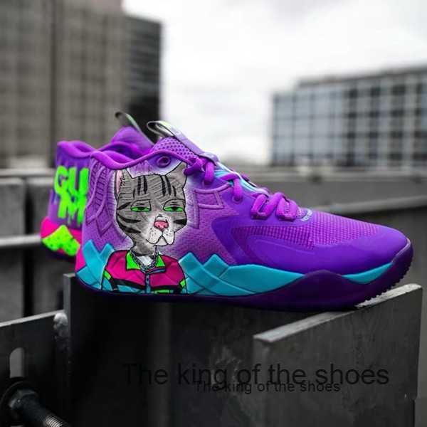 

kids mb1 queen city men basketball shoes with box 2022 lamelo ball women sport shoe trainner sneakers size 4-12