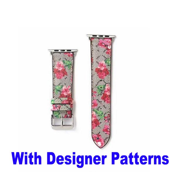 

fashion g flower designer straps for apple wach band 42mm 38mm 40mm 44mm 45mm 41mm watchband leather bracelet stripes iwatch 8 7 6 5 4 3 2 l