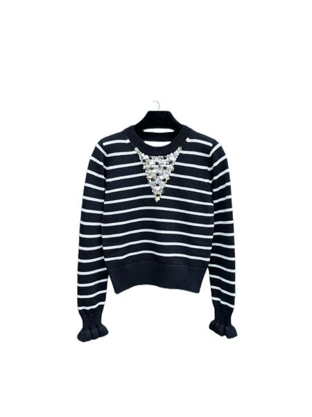 

the latest product in early springsimple and fashionableheavy industry wool knitting long sleeve, White;black