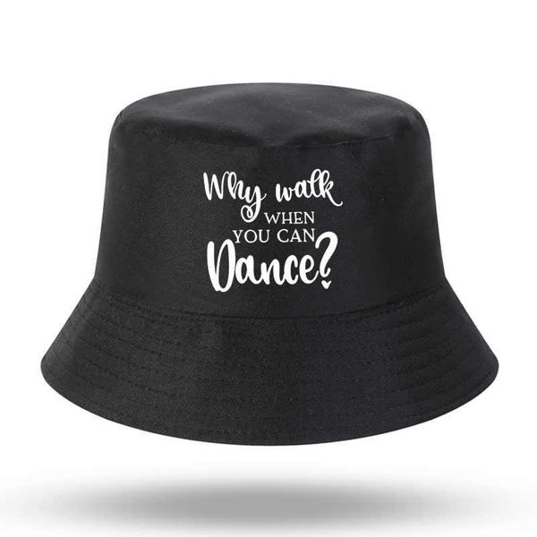 

stingy brim s why walk when you can print men women dance practice casual bucket outdoor sunscreen beach hat sun hiking fishing cap 1209, Blue;gray