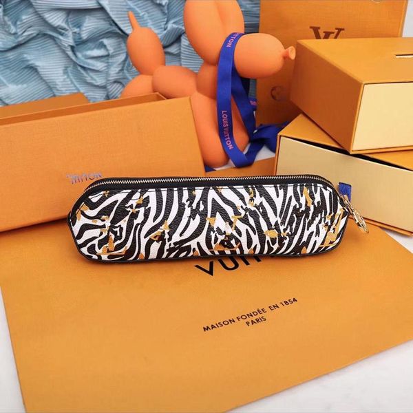 

designer sunflower wallet luxury brand gradient colorful letter women portable wallets leopard old flower men wallets clutch bag pencil purs, Red;black