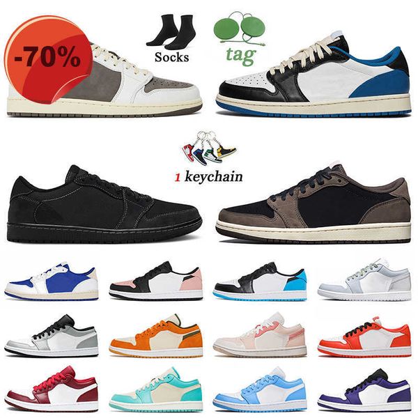 

hing shoes fashion jumpman 1 low basketball shoes 1s reverse mocha carbon fiber all-star fragment cactus jack black phantom tear away silver